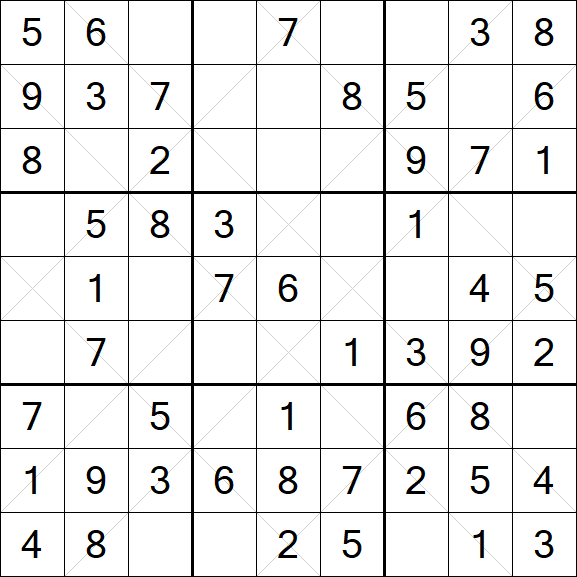 Argyle Sudoku - Easy