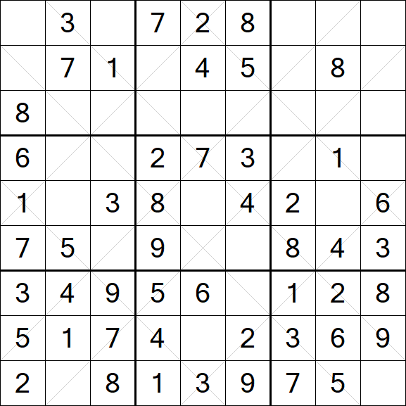 Argyle Sudoku - Easy