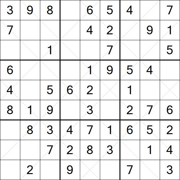 Argyle Sudoku - Easy