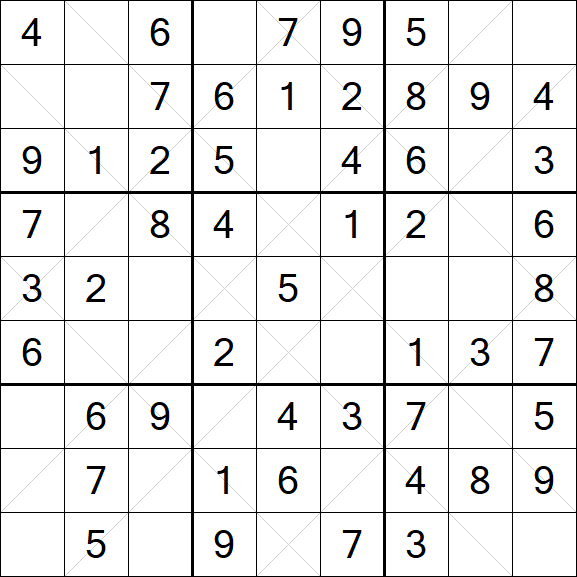 Argyle Sudoku - Easy