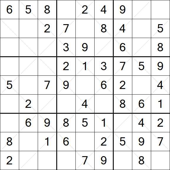 Argyle Sudoku - Easy
