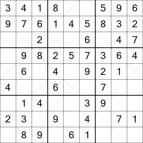 Argyle Sudoku - Easy