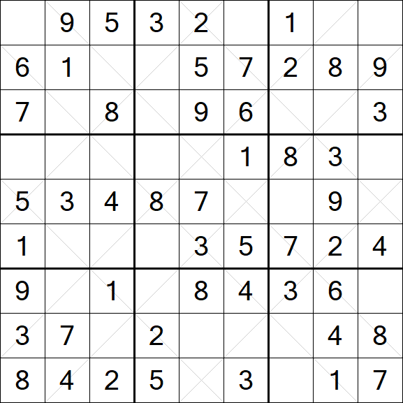 Argyle Sudoku - Easy