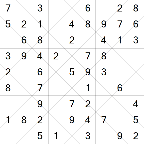 Argyle Sudoku - Easy