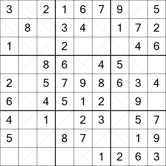 Argyle Sudoku - Easy