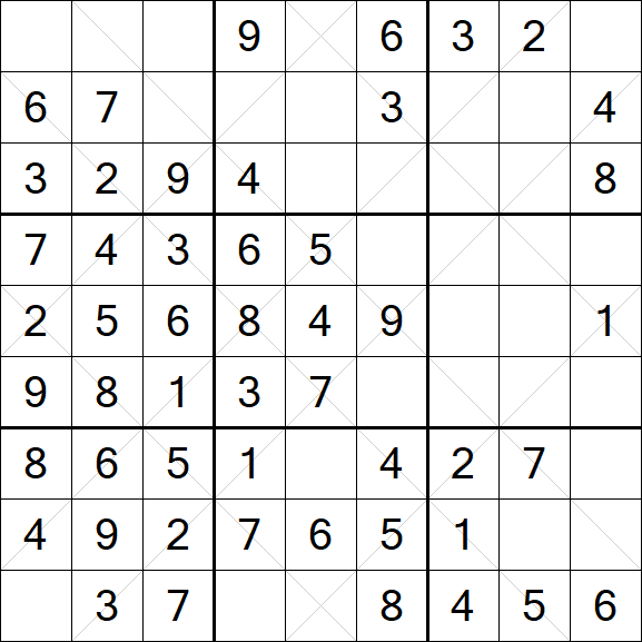 Argyle Sudoku - Einfach