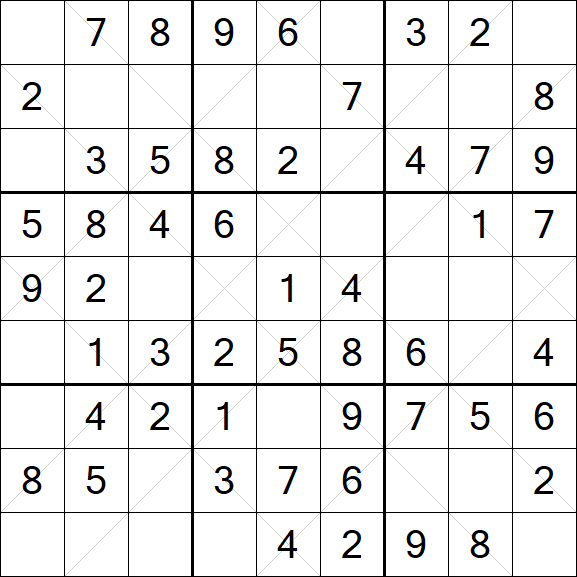 Argyle Sudoku - Einfach