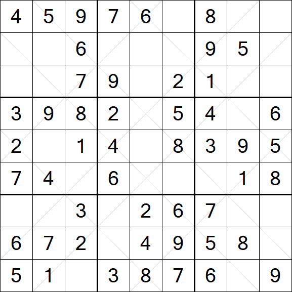 Argyle Sudoku - Einfach