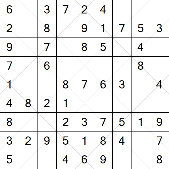 Argyle Sudoku - Einfach