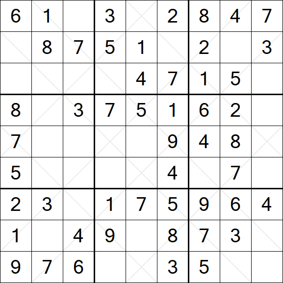 Argyle Sudoku - Einfach