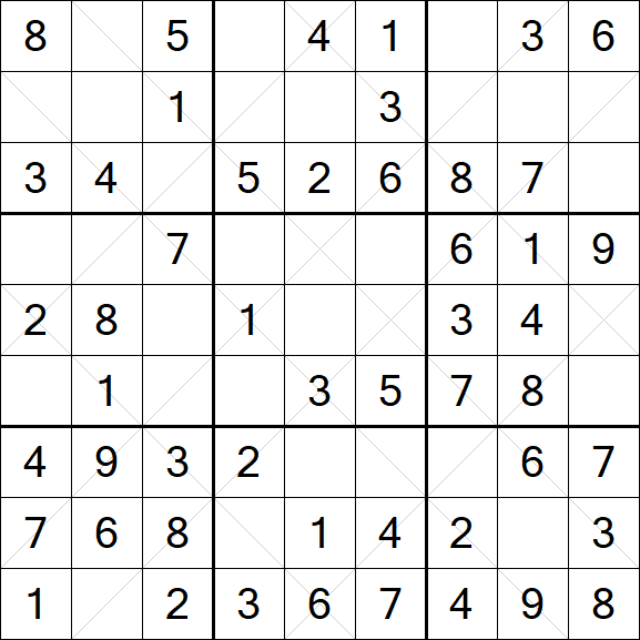 Argyle Sudoku - Einfach