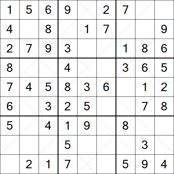 Argyle Sudoku - Einfach