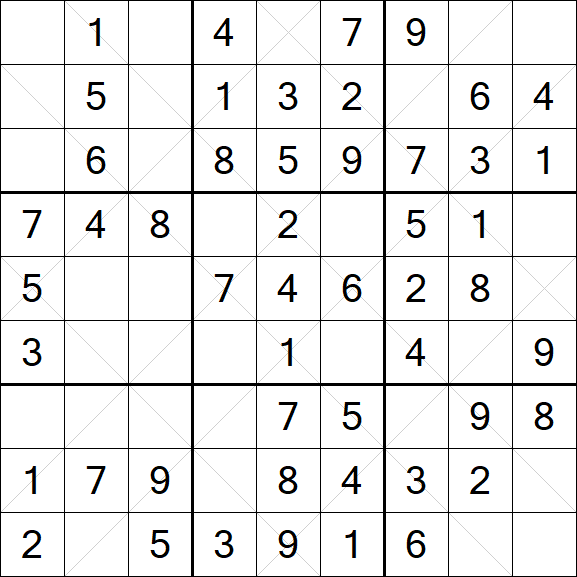 Argyle Sudoku - Einfach