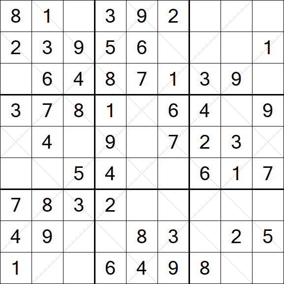 Argyle Sudoku - Einfach