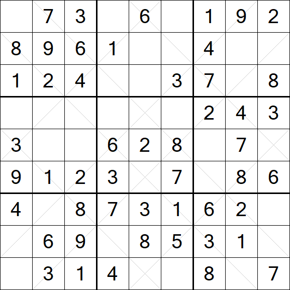Argyle Sudoku - Einfach