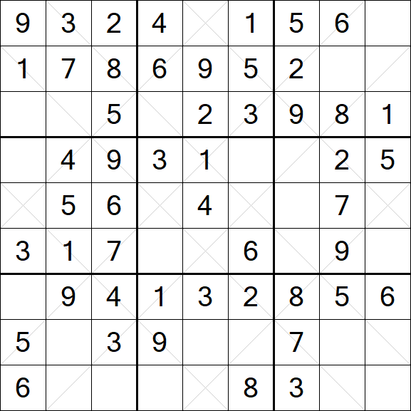 Argyle Sudoku - Einfach