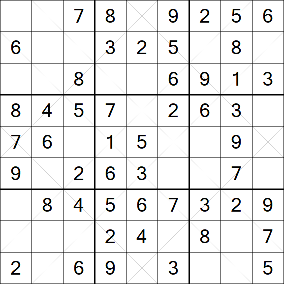 Argyle Sudoku - Einfach