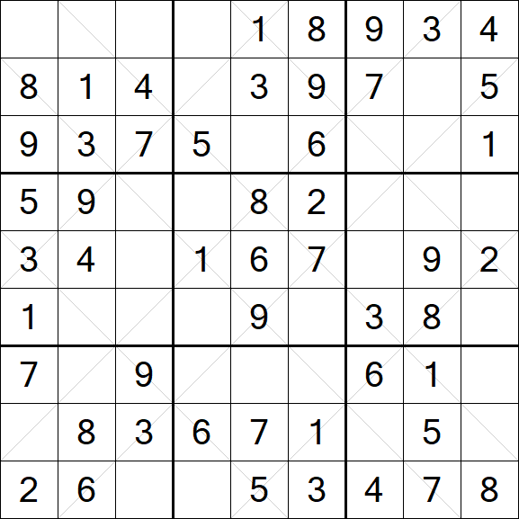 Argyle Sudoku - Einfach