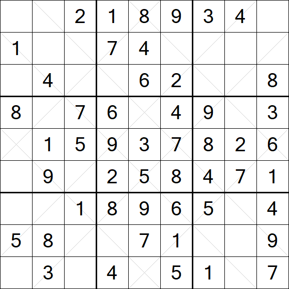 Argyle Sudoku - Einfach
