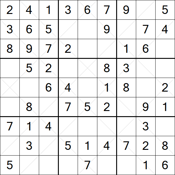 Argyle Sudoku - Einfach