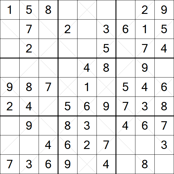 Argyle Sudoku - Einfach