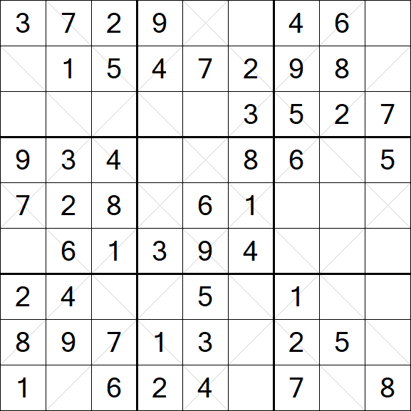 Argyle Sudoku - Einfach