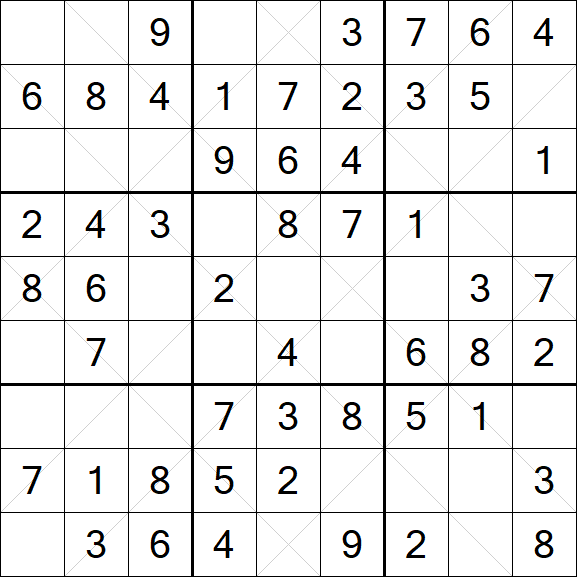 Argyle Sudoku - Einfach