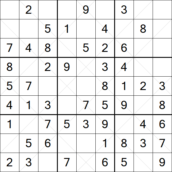 Argyle Sudoku - Einfach