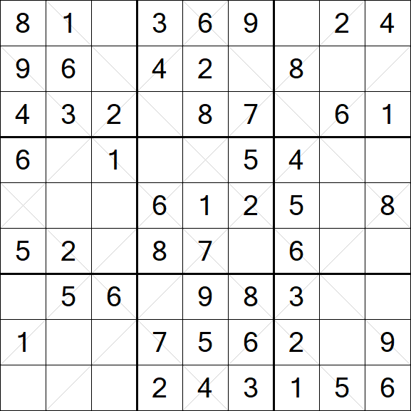 Argyle Sudoku - Einfach
