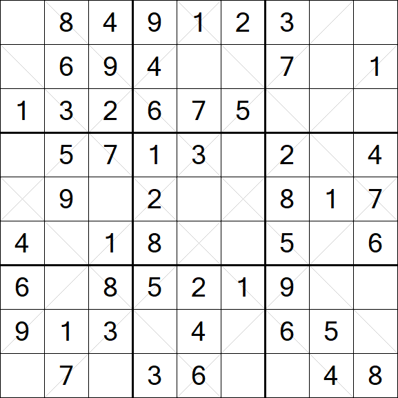 Argyle Sudoku - Einfach