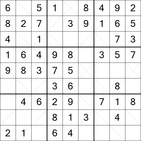 Argyle Sudoku - Einfach