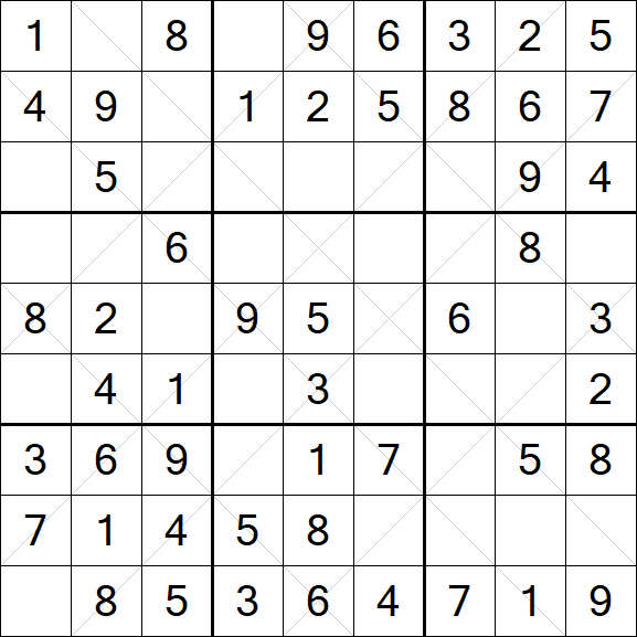 Argyle Sudoku - Einfach