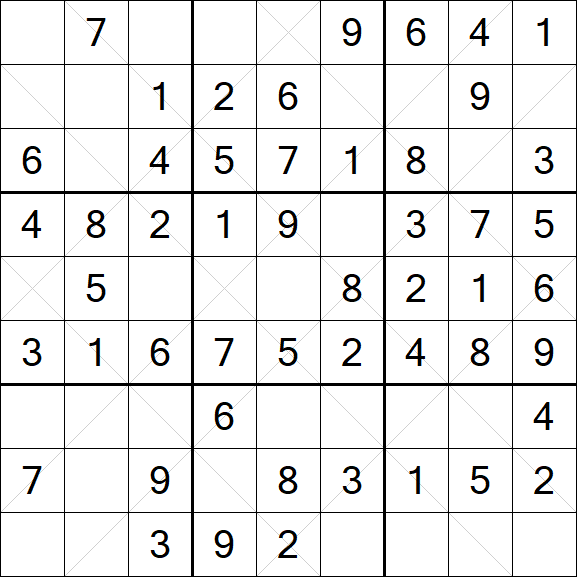 Argyle Sudoku - Einfach