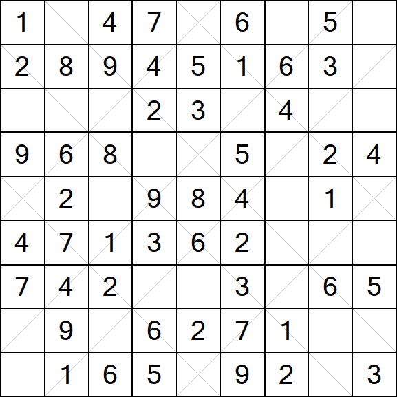 Argyle Sudoku - Einfach