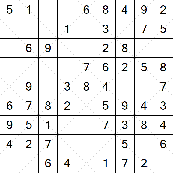 Argyle Sudoku - Einfach