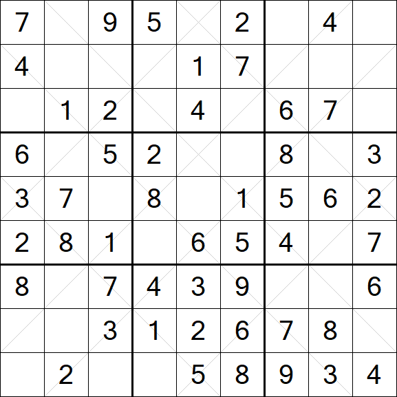 Argyle Sudoku - Einfach