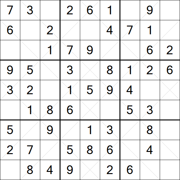 Argyle Sudoku - Einfach