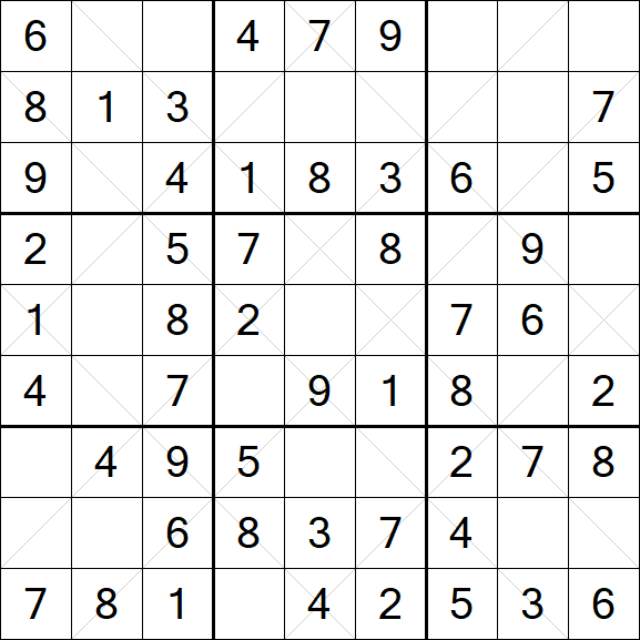 Argyle Sudoku - Einfach