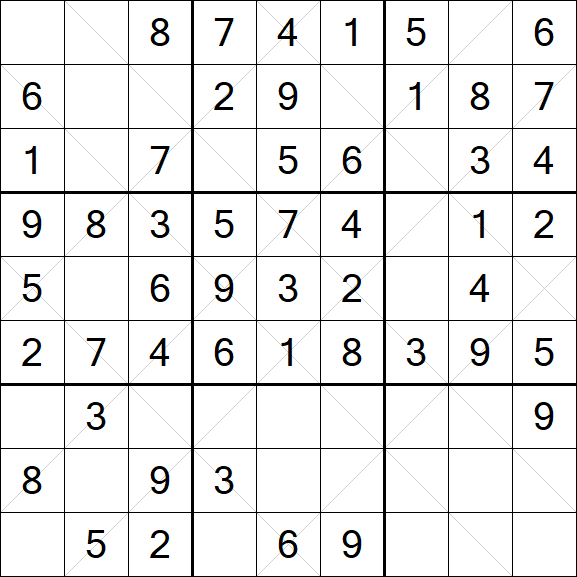 Argyle Sudoku - Einfach