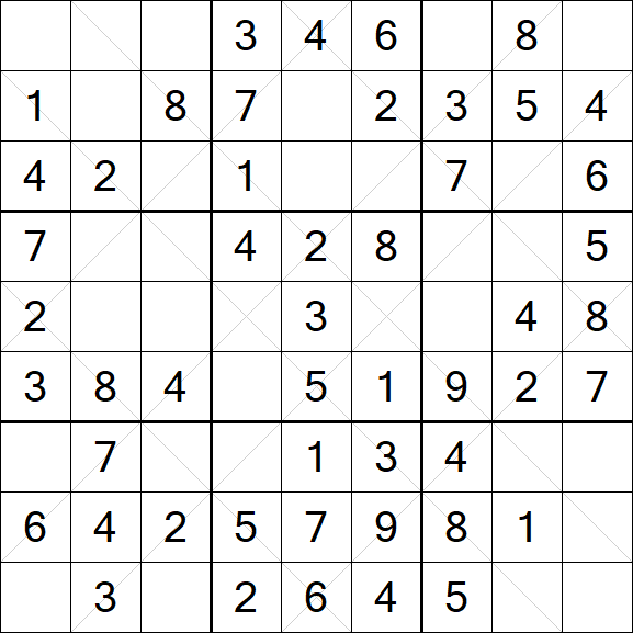 Argyle Sudoku - Einfach