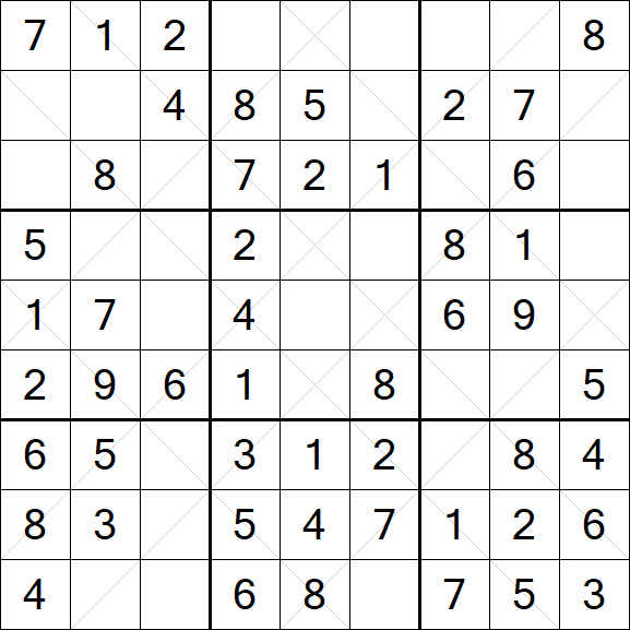 Argyle Sudoku - Simple