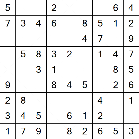 Argyle Sudoku - Simple