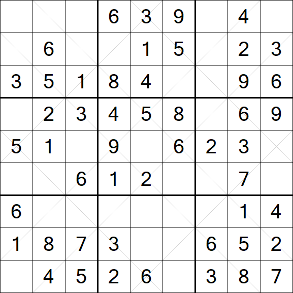 Argyle Sudoku - Simple