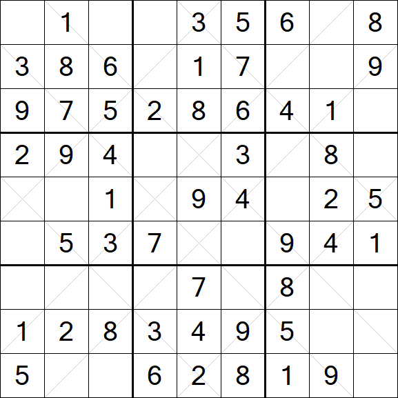 Argyle Sudoku - Simple