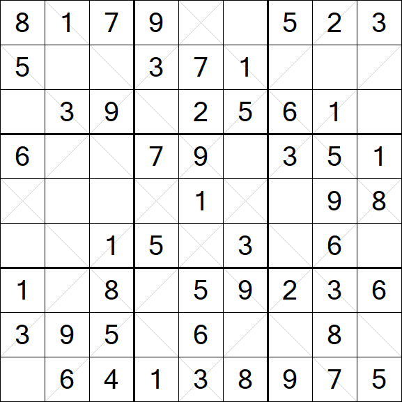 Argyle Sudoku - Easy