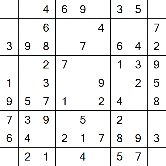 Argyle Sudoku - Einfach