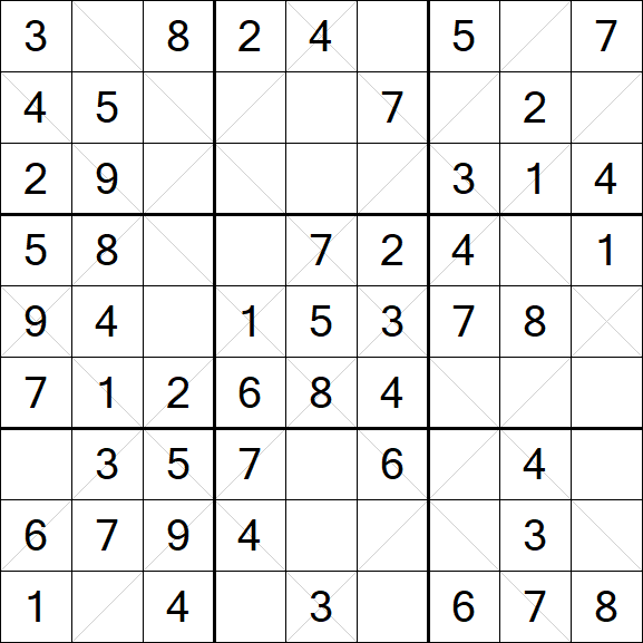 Argyle Sudoku - Einfach