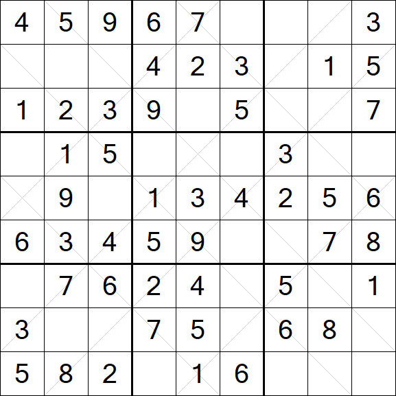 Argyle Sudoku - Easy