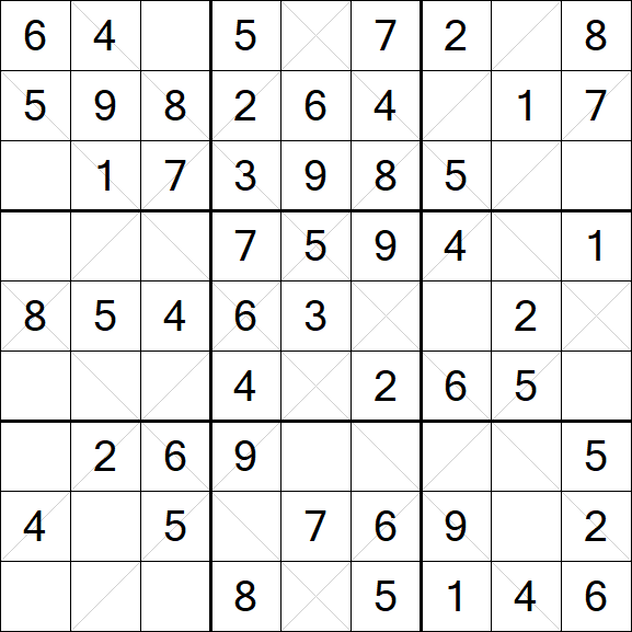 Argyle Sudoku - Einfach