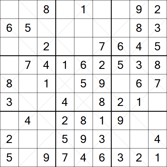 Argyle Sudoku - Easy